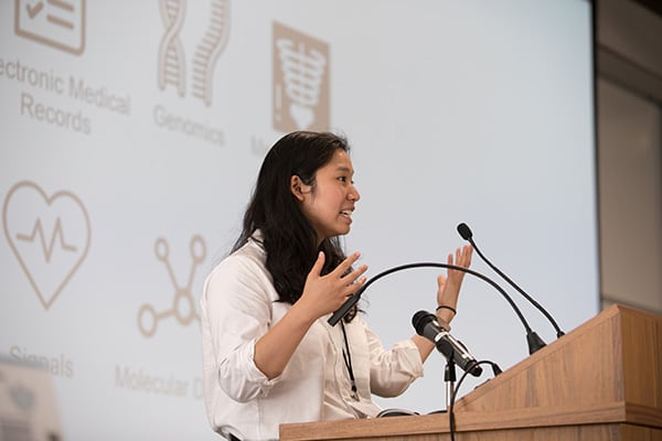 SIOE conference photo: Yan Chen at the Toronto conference.