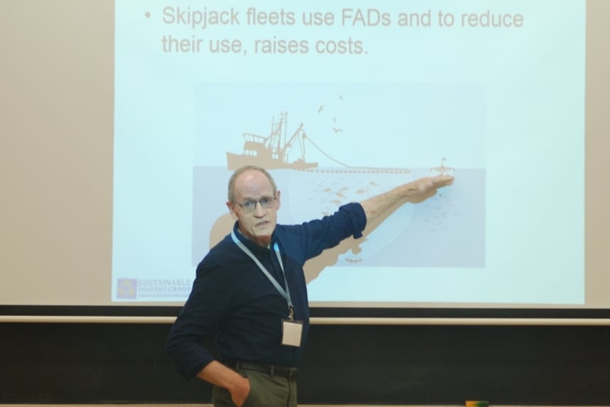 SIOE conference photo: Gary Libecap at SIOE 2017.