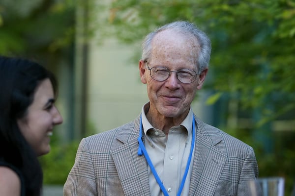 SIOE conference photo: Oliver Williamson at the 2009 conference.
