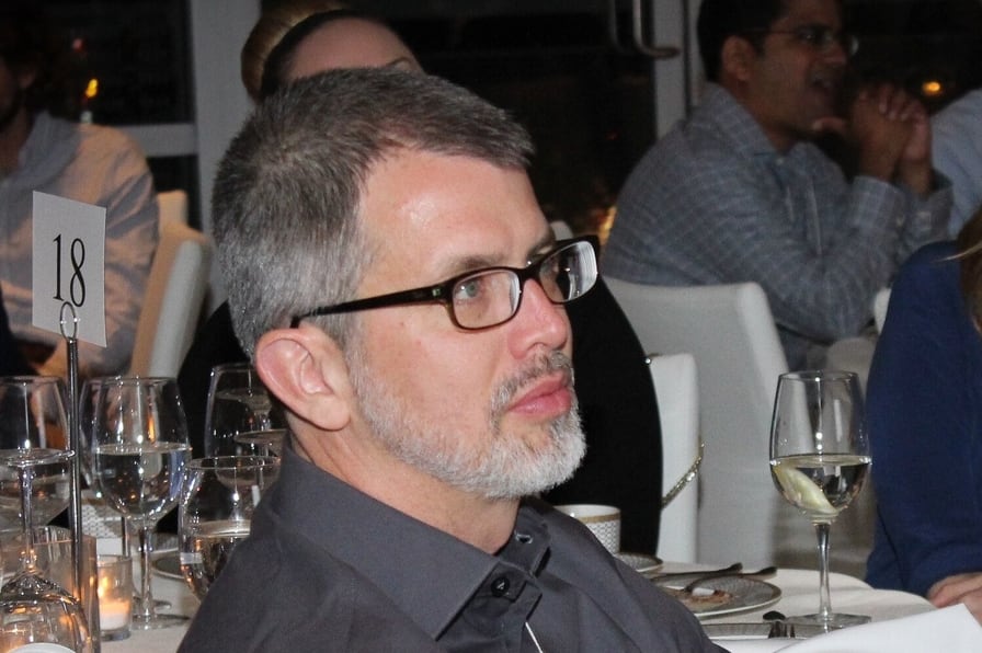 SIOE conference photo: Scott Gehlbach at the SIOE conference.